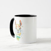 Hifi Llama - Portrait Tasse (Vorderseite Links)