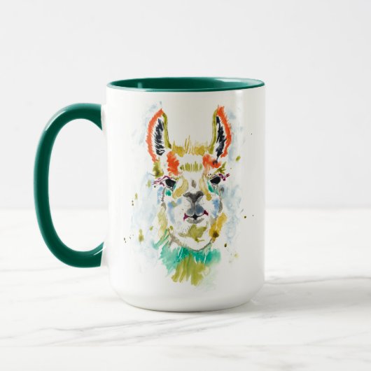 Hifi Llama - Portrait Tasse (Links)