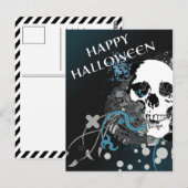 Hifi-Schädel Postkarte (Vorne/Hinten)