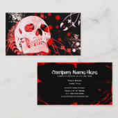 Hifi-Schädel Visitenkarte (Vorne/Hinten)