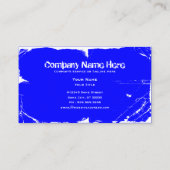 Hifi-Schädel Visitenkarte (Rückseite)