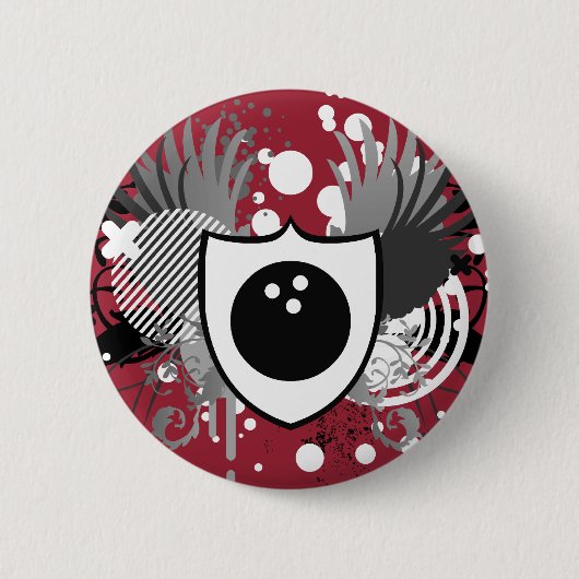 HifiBowling Button (Vorderseite)