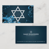 Hifidavidsstern Visitenkarte (Vorne/Hinten)