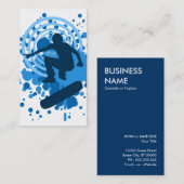 HifiSkateboardblasen Visitenkarte (Vorne/Hinten)