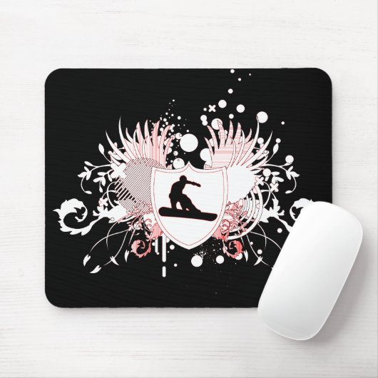 Hifisnowboarding. Mousepad (Mit Mouse)