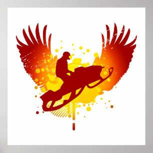 Hifisnowmobiling Poster