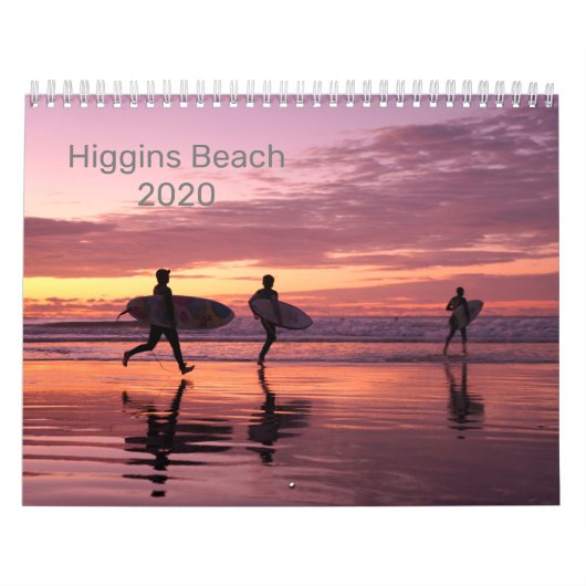 Higgins Beach 2020 Kalender (Titelbild)