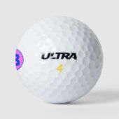 Higgins Beach Blue Pink HB Oval Logo Golfball (Logo)