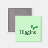 Higgins-Familie Magnet (Vorderseite/Rückseite)