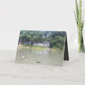 Higgins Lake Feiertagskarte (Rückseite)