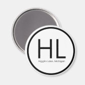 Higgins Lake Magnet (Vorderseite/Rückseite)