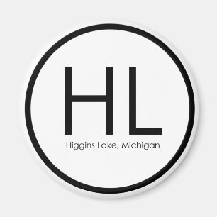 Higgins Lake Magnet
