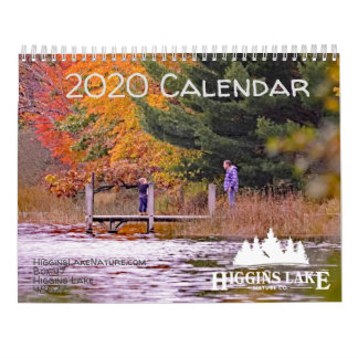 Higgins Lake Nature 2020 Calendar c Kalender