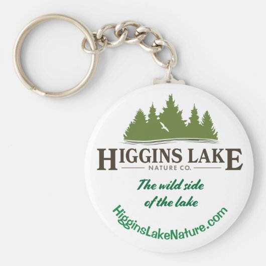Higgins Lake Nature Schlüsselanhänger (Vorne)