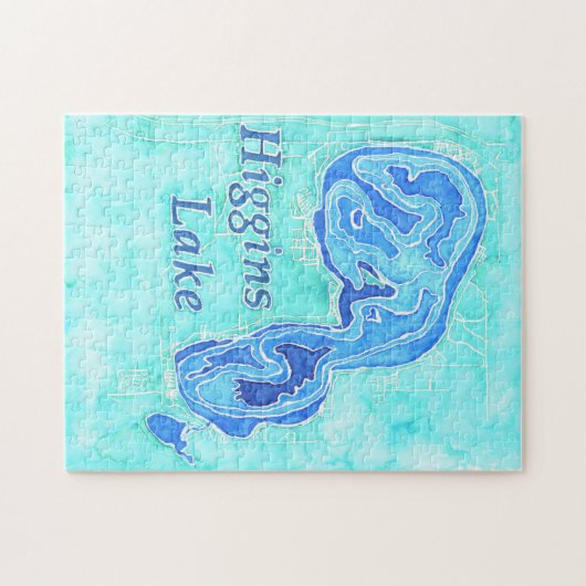 Higgins Lake Puzzle (Horizontal)