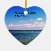 Higgins Michigansee Keramik Ornament (Vorne)