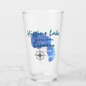 Higgins See-Brauerei Glas (Vorderseite)
