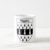 Higgins Wappen/Familienwappen Kaffeetasse (Mittel)