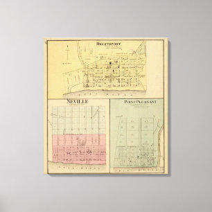 Higginsport, Ohio Leinwanddruck