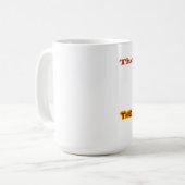 Higgs Bison Kaffeetasse (Vorderseite Links)