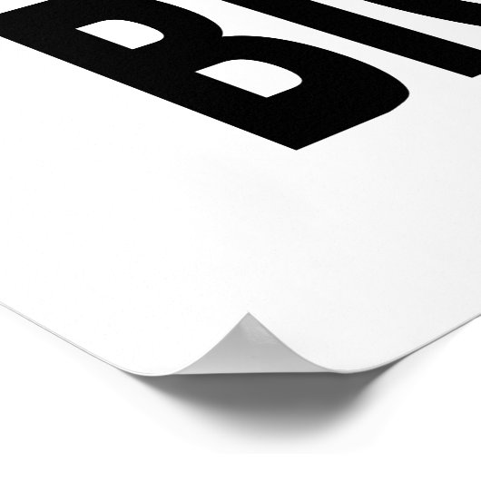 Higgs Boson Bigger als Jesus Poster (Ecke)