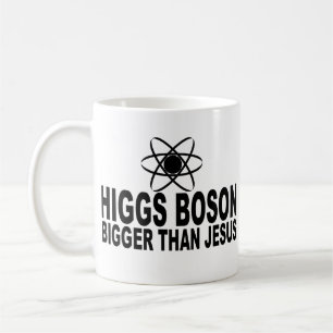 Higgs Boson größer als Jesus Kaffeetasse