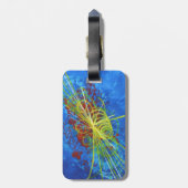 Higgs Boson Luggage Tag Gepäckanhänger (Rückseite vertikal)