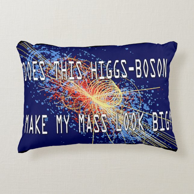 Higgs-Boson-Masse Dekokissen (Vorderseite)