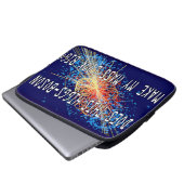 Higgs-Boson-Masse Laptopschutzhülle (Vorne Knopf)