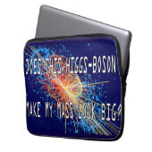 Higgs-Boson-Masse Laptopschutzhülle (Vorderseite Links)