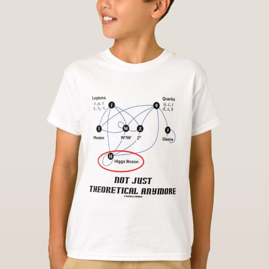 Higgs Boson nicht gerade theoretisch mehr T-Shirt (Vorderseite)