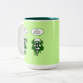 Higgs Boson-Physik-Spaß-Geschenke Zweifarbige Tasse (Vorderseite Links)