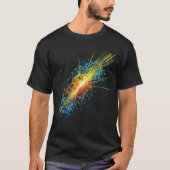 Higgs Boson Quantum Particle Collision Art T-Shirt (Vorderseite)