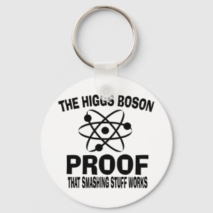 Higgs Boson-überwältigende Material-Arbeiten Schlüsselanhänger