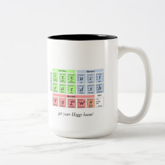 Higgs Boson v1b Zweifarbige Tasse