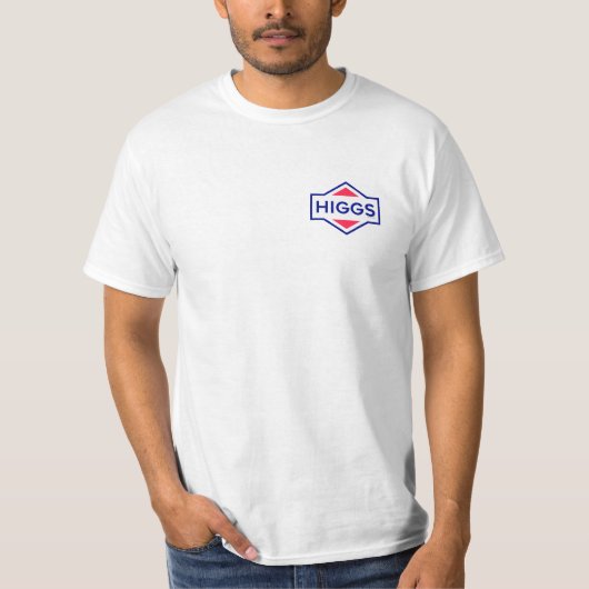 HIGGS SHIRT CHEST LOGO UND ZURÜCK (Vorderseite)