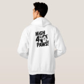 High 4 Paws Cat Hoodie (Schwarz voll)