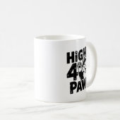 High 4 Paws Cat Kaffeetasse (VorderseiteRechts)