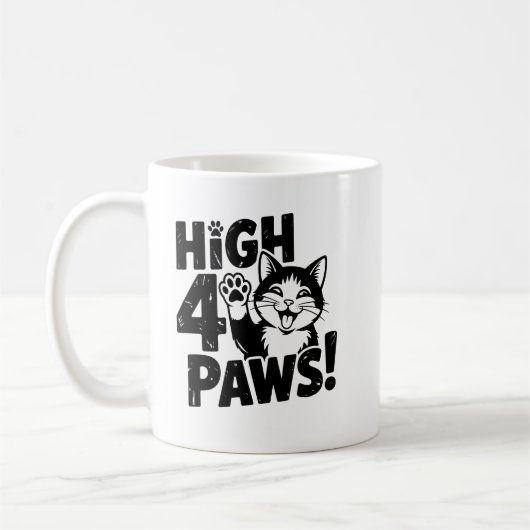 High 4 Paws Cat Kaffeetasse (Links)