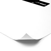 High 4 Paws Cat Poster (Ecke)