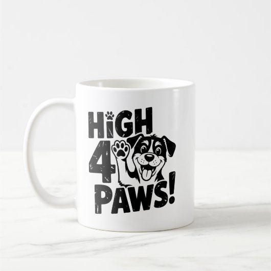 High 4 Paws Dog Kaffeetasse (Links)