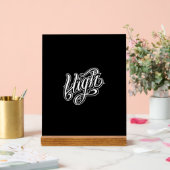 High - acrylschild (Hochzeit)