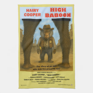 High Baboon Movie Parodie Geschirrtuch