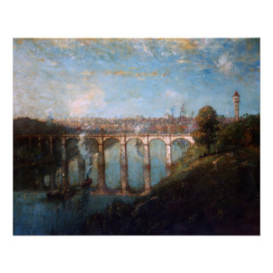 High Bridge - New York - 1905 Poster