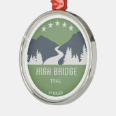 High Bridge Trail Ornament Aus Metall (Links)
