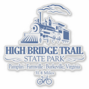 High Bridge Trail SP (RT) Aufkleber