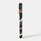 High-Contrast Camo Pattern – Bold Military-Inspire iPhone Hülle (Linke Seite)