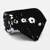 High Contrast Daisy Lawn Krawatte (Gerollt)