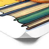 High-Contrast Pop Art: Mirthful Mouse Poster (Ecke)