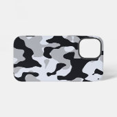 High contrast urban camouflage iPhone hülle (Rückseite (Horizontal))